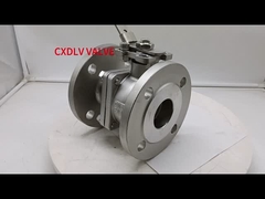 صمام الكرة المزدوج مع رافعة مقفلة