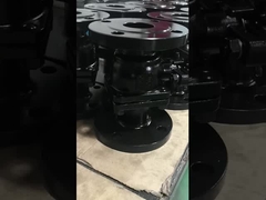 صمام كرة مقعد مادة كرة CF8 لمجموعة درجات الحرارة العالية من -20C إلى 280C الأداء