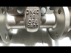 صمام بوابة يدوي التشغيل، مقاومة منخفضة للسوائل، 150#، مُشفَّه