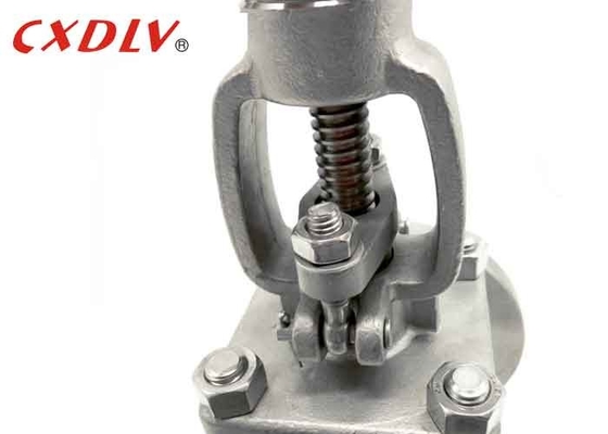 الكربون الصلب شفة صمام الكرة الأرضية الفولاذ المقاوم للصدأ CF8 / CF8M Dn80
