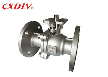 المحرك الكهربائي المباشر تصاعد SS الكرة صمام شفة نوع الاسمية DN50 ~ DN200