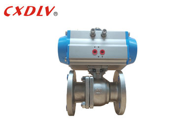 rf flange سبرينغ هوائيّ يشغل كرة صمام 12pcs مع Manual Override
