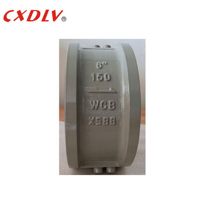 WCB Body Metal Seat Dual Plates Wafer Check Valve Non Return Valves 150LB Connection