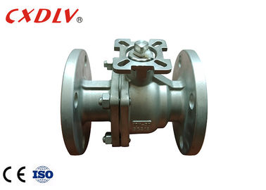 صمام كرة من الفولاذ المقاوم للصدأ RPTFE مع مادة هيكل CF8 CF8M WCB وهيكل كرة عائمة