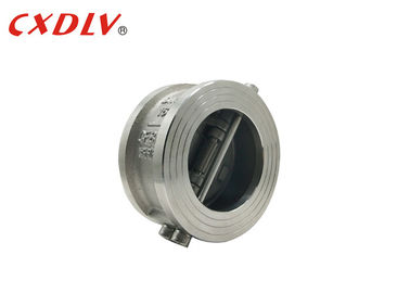 صمام التحقق من الصفائح المزدوجة من نوع SS316 SS304 PN16 ، DN100-200