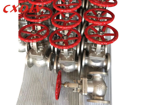 PTFE Gasket 150LB Handwheel SS 3 Inch Globe Valve
