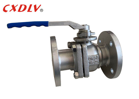 زيت الماء PTFE مقعد DIN FM DN50 صمام كروي ذو حواف
