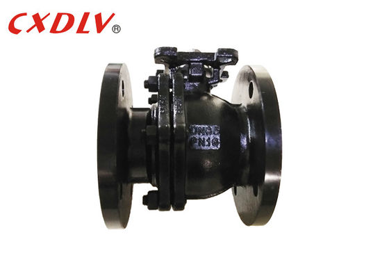 DN65 Pneuamtic Actuator WCB Casting Steel Ball Valve مع وسادة متزايدة