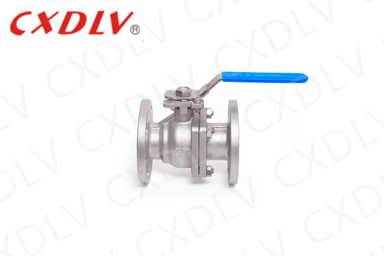 صمام كرة من الفولاذ المقاوم للصدأ RPTFE مع مادة هيكل CF8 CF8M WCB وهيكل كرة عائمة