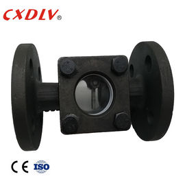 مؤشر تدفق الزجاج المشفه CF8M 1/2 كرات بالداخل