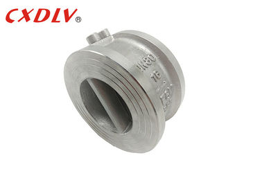 DN80 CF8M صفيحة فحص ضغط الصمام المزدوج PN16 ANSI / GB / DIN Standard