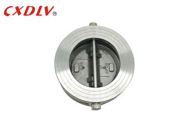 صمام التحقق من الصفائح المزدوجة من نوع SS316 SS304 PN16 ، DN100-200