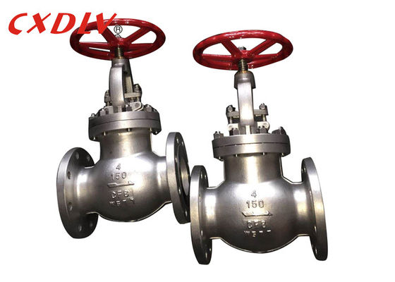 PTFE Gasket 150LB Handwheel SS 3 Inch Globe Valve